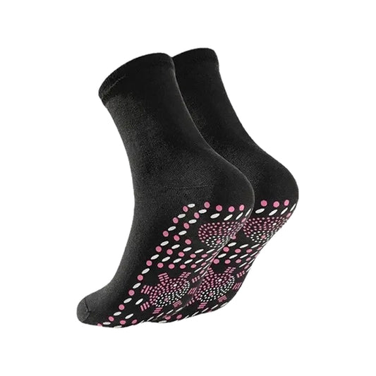 Självvärmande hälsostrumpor med tourmaline-fiber