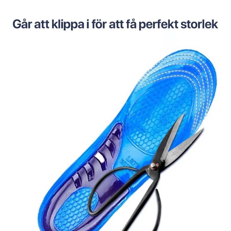 Skosulor med stötdämpning – lindrar hälsmärta och trötta fötter