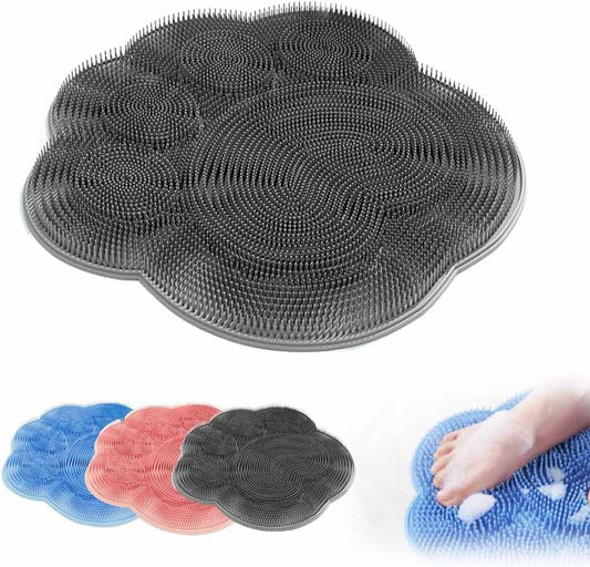 Skrubbmatta för dusch - mjuk massage och fotskrubb