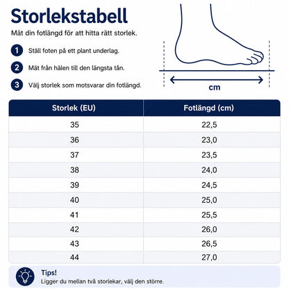 Slip-on promenadskor med ventilerande ovandel