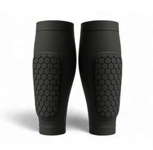 Smalbensskydd för skidåkning och fotboll Svart