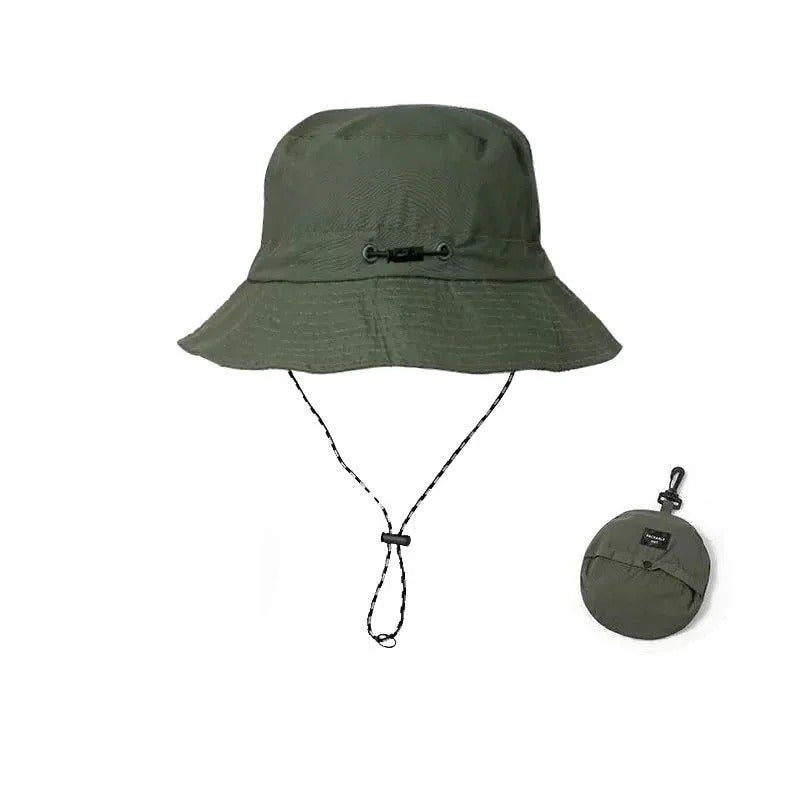 Solhatt med UV-skydd & vattenavisande Grön