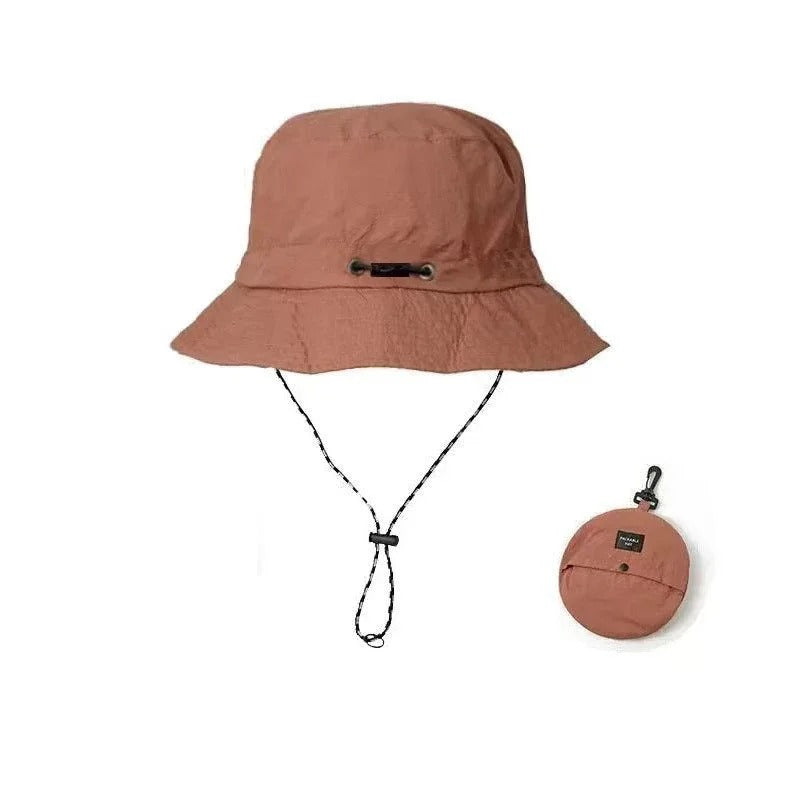 Solhatt med UV-skydd & vattenavisande Röd