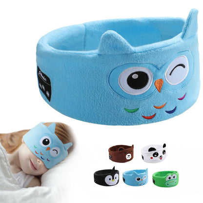 Sovmask med Bluetooth högtalare för barn Fågeln