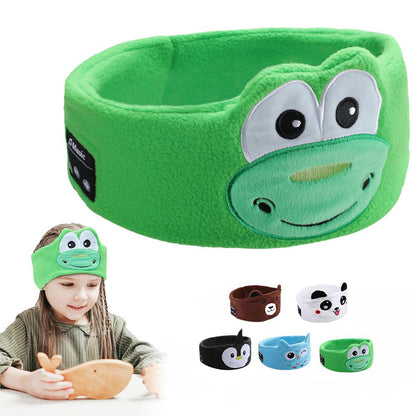Sovmask med Bluetooth högtalare för barn Grodan