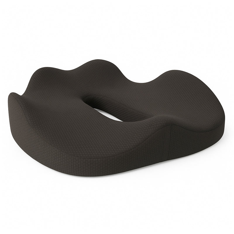 Ergonomisk sittdyna för kontor, bil och hem Svart