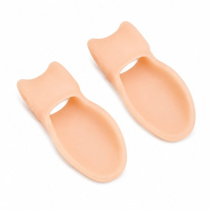 Tåskydd i silikon med tåseparator Beige