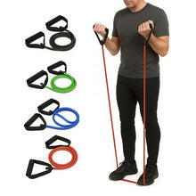 Träningsband med handtag - flera motståndsnivåer