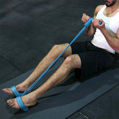 Träningsrep med fotpedaler