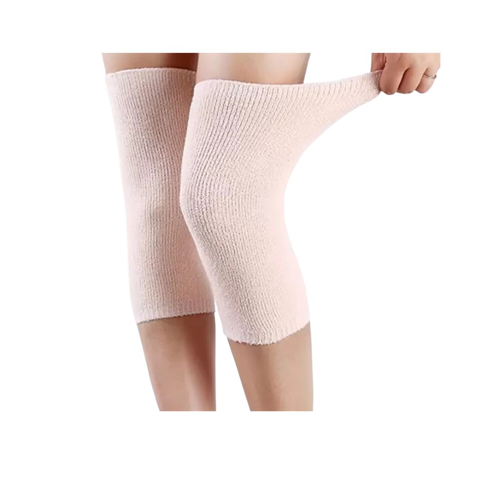 Värmande knävärmare – stöd vid artros & ledvärk Rosa