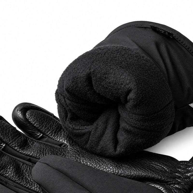 Uppladdningsbara värmehandskar i läder