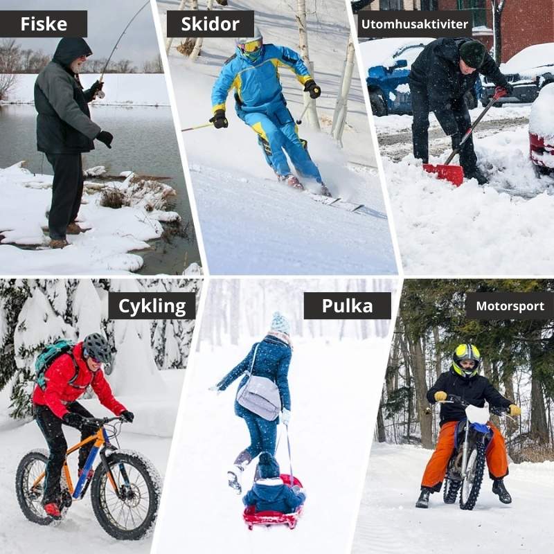 USB-värmesulor som kan klippas till rätt storlek