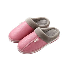 Varmfodrade innetofflor med halkfri sula Rosa