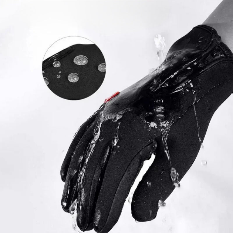 Vinterhandskar med touchfunktion – vattentäta och vindtäta