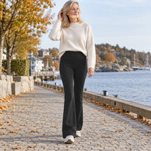 Värmeleggings med fleece och utsvängda ben