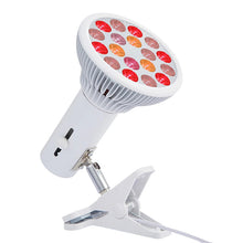 Rödljusterapi - lampa med klämfäste