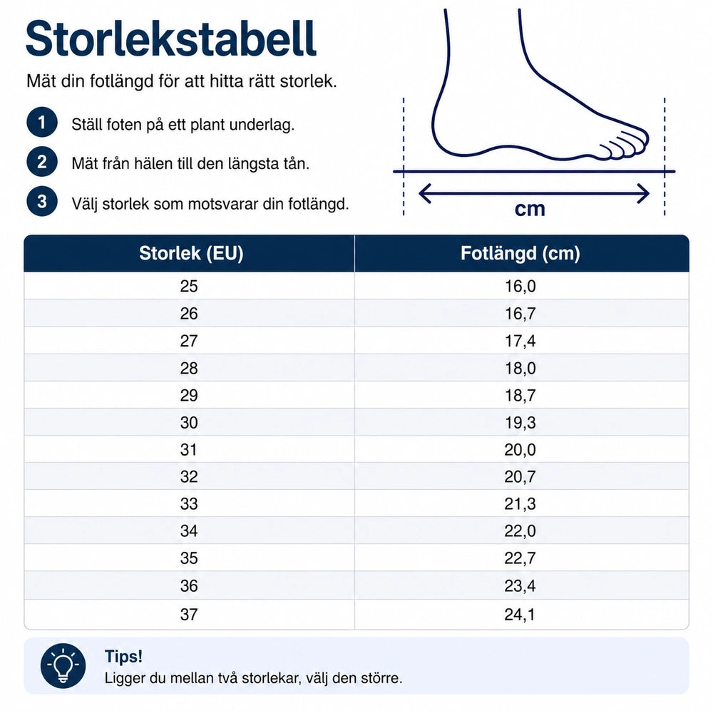 Lätta barfotaskor för barn med kardborre