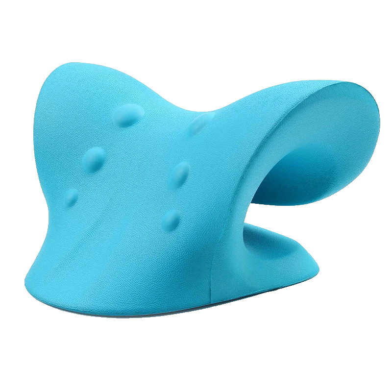 Nacksträckare för effektiv smärtlindring Blå