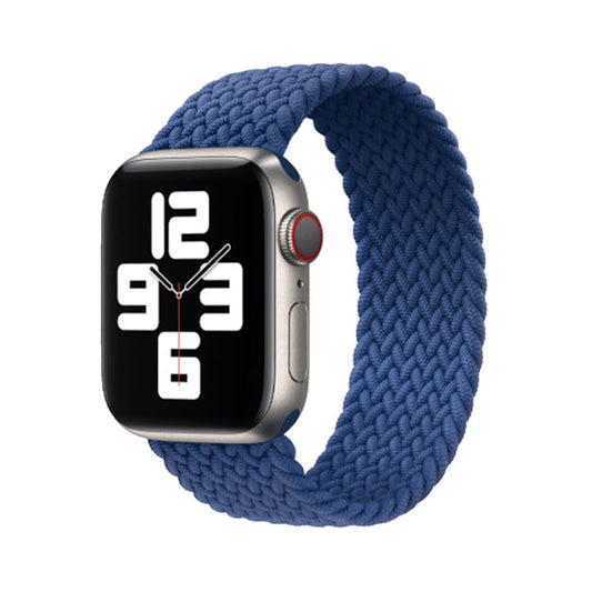 Apple Watch Armband - Braided Stretch Blå