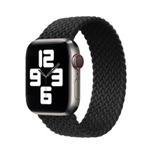 Apple Watch Armband - Braided Stretch Svart XS