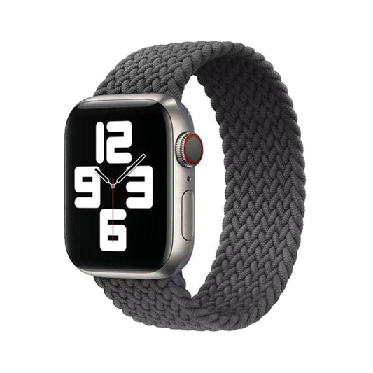 Apple Watch Armband - Braided Stretch Grå