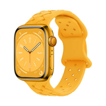 Apple Watch Armband - Braided Silicon Gul