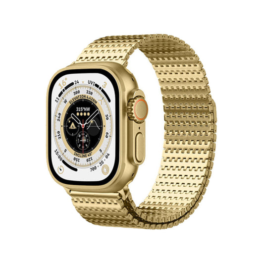 Apple Watch Armband - Carbon Milanese Guld