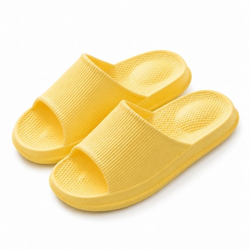 Hältofflor för hälsporre, plantar fasciit & ömma fötter Gul