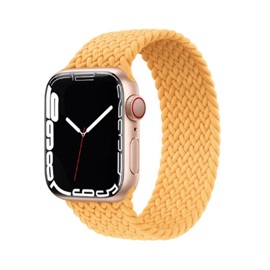 Apple Watch Armband - Braided Stretch Orange