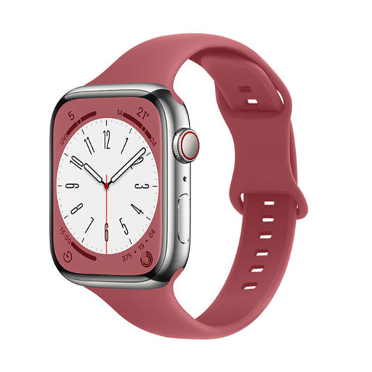 Apple Watch Armband - Slim Strap Röd
