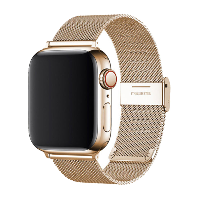 Apple Watch Armband - Milanese Loop Roséguld