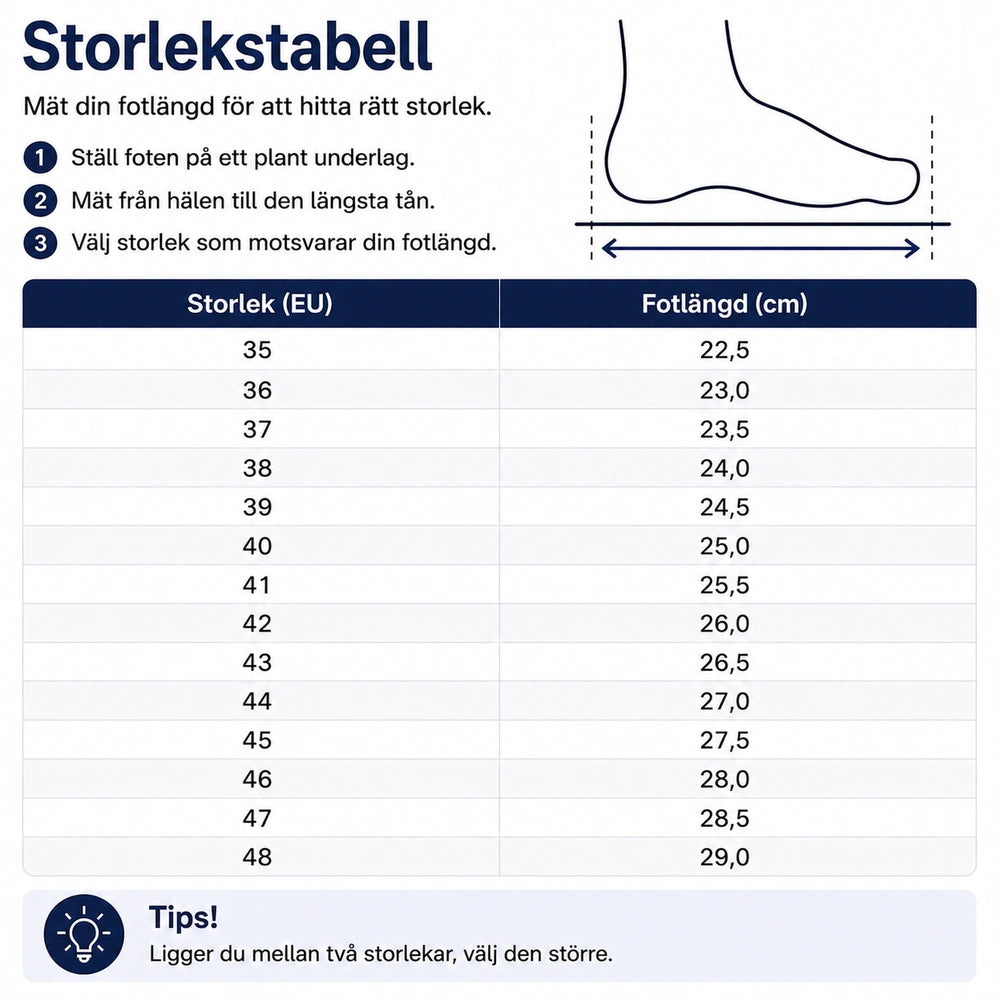 Sandaler med stötdämpning