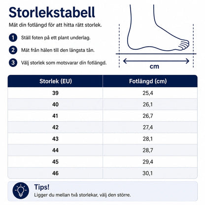 Badskor och barfotaskor med halkgrepp