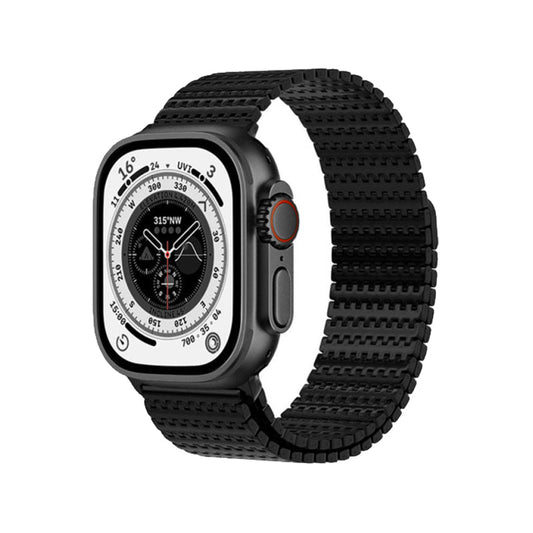 Apple Watch Armband - Carbon Milanese Svart