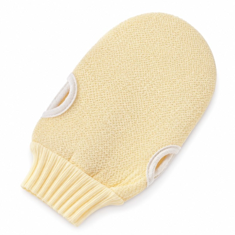 Skrubbvante i växtbaserad fiber Beige