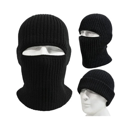 Vintermössa & ansiktsmask 2-in-1 – värmande skydd utomhus